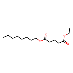 Glutaric acid, ethyl octyl ester