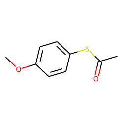 Ethanethioic acid, S-(4-methoxyphenyl) ester