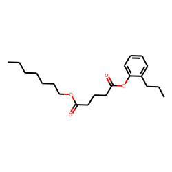 Glutaric acid, heptyl 2-propylphenyl ester