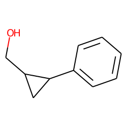 trans-Hydroxymethylcyclopropane, 2-methyl-2-phenyl