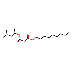 Malonic acid, 4-methylpent-2-yl nonyl ester