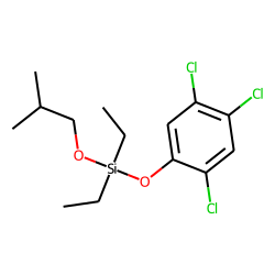 Silane, diethylisobutoxy(2,4,5-trichlorophenoxy)-