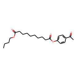 Sebacic acid, 4-acetylphenyl butyl ester