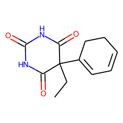 Cyclobarbital M (OH, -H2O)