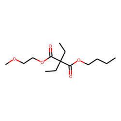 Diethylmalonic acid, butyl 2-methoxyethyl ester