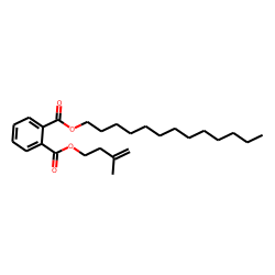 Phthalic acid, 3-methylbut-3-enyl tridecyl ester