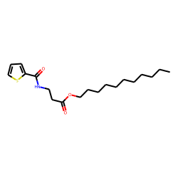 «beta»-Alanine, N-(thiophene-2-carbonyl)-, undecyl ester