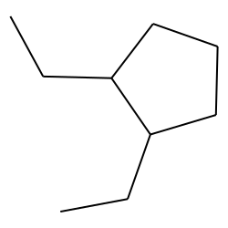 trans-1,2-Diethyl cyclopentane