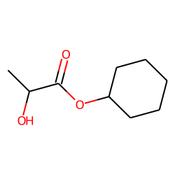 Lactic acid, cyclohexyl ester