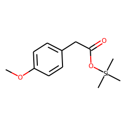 Benzeneacetic acid, 4-methoxy-, trimethylsilyl ester