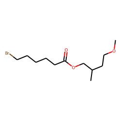 6-Bromohexanoic acid, 4-methoxy-2-methylbutyl ester