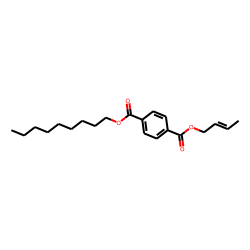 Terephthalic acid, but-2-enyl nonyl ester