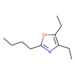 2-butyl-4,5-diethyloxazole