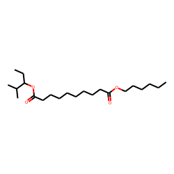 Sebacic acid, hexyl 2-methylpent-3-yl ester