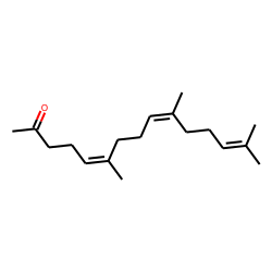 5,9,13-Pentadecatrien-2-one, 6,10,14-trimethyl-