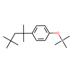 Trimethyl[4-(1,1,3,3,-tetramethylbutyl)phenoxy]silane
