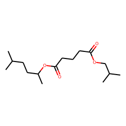 Glutaric acid, isobutyl 5-methylhex-2-yl ester