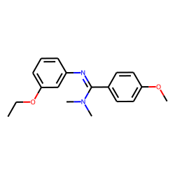 N,N-Dimethyl-N'-(3-ethoxyphenyl)-p-methoxybenzamidine