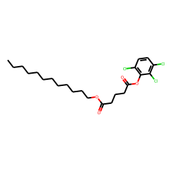 Glutaric acid, dodecyl 2,3,6-trichlorophenyl ester