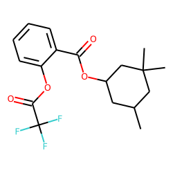 3,3,5-Trimethylcyclohexyl 2-(trifluoroacetyloxy)benzoate