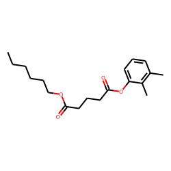 Glutaric acid, 2,3-dimethylphenyl hexyl ester