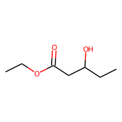 Pentanoic acid, 3-hydroxy-, ethyl ester