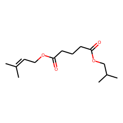 Glutaric acid, isobutyl 3-methylbut-2-enyl ester