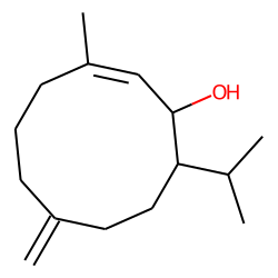 germacra-1(10),4-dien-6-ol