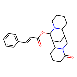 trans-13-Cinnamoyloxylupanine