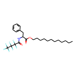 l-Phenylalanine, n-heptafluorobutyryl-, dodecyl ester