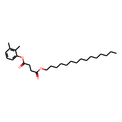 Succinic acid, 2,3-dimethylphenyl pentadecyl ester