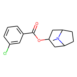8-Methyl-8-azabicyclo[3.2.1]octan-3-yl 3-chlorobenzoate