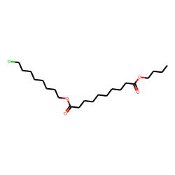 Sebacic acid, butyl 8-chlorooctyl ester
