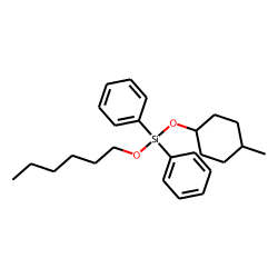 Silane, diphenylhexyloxy(trans-4-methylcyclohexyloxy)-