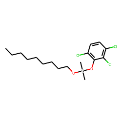 Silane, dimethyl(2,3,6-trichlorophenoxy)nonyloxy-