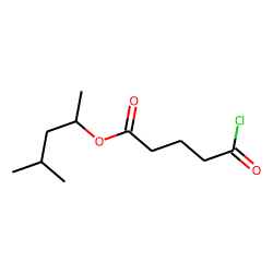 Glutaric acid, monochloride, 4-methylpent-2-yl ester