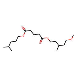 Glutaric acid, isohexyl 5-methoxy-3-methylpentyl ester