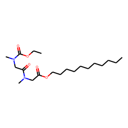 Sarcosylsarcosine, N-ethoxycarbonyl-, undecyl ester