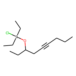 Silane, chlorodiethyl(non-5-yn-3-yloxy)-