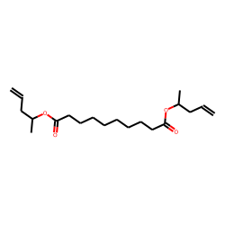 Sebacic acid, di(pent-4-en-2-yl) ester