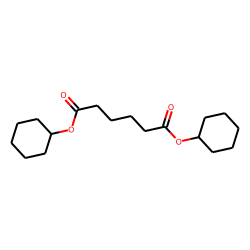 Hexanedioic acid, dicyclohexyl ester