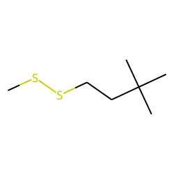 2,2-dimethyl-5,6-dithiaheptane