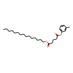 Glutaric acid, 3-methylphenyl pentadecyl ester