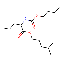 l-Norvaline, n-butoxycarbonyl-, isohexyl ester