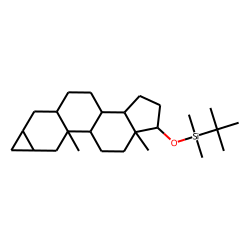 2«alpha»,3«alpha»-cyclopropane-5«alpha»-androstan-17«beta»-ol, monoTBDMS