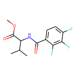 l-Valine, N-(2,3,4-trifluorobenzoyl)-, methyl ester