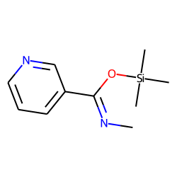 N-Methyl nicotinimidate, O-trimethylsilyl