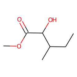 Pentanoic acid, 2-hydroxy-3-methyl-, methyl ester