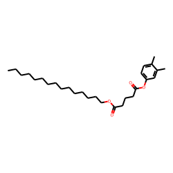 Glutaric acid, 3,4-dimethylphenyl pentadecyl ester