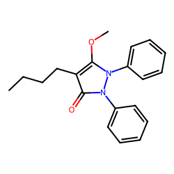 Phenylbutazone di-methyl derivative (peak 2)